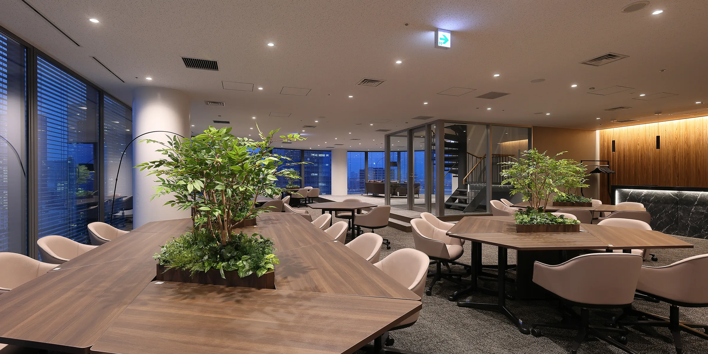 最新技術の結晶、東京本社ビル